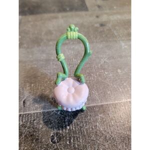 Pink green fancy chair doll accessory furniture